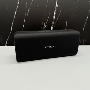 NEW AUTHENTIC GIVENCHY CASE FOR EYEWEAR , BLACK HARD CASE FOR EYEWEAR